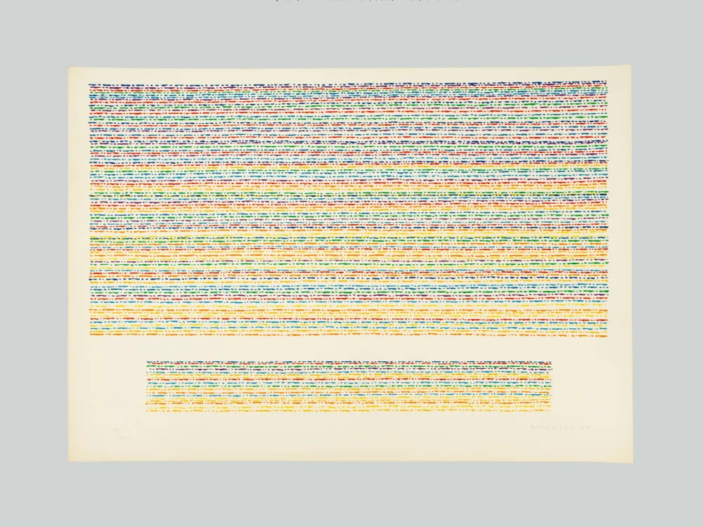 Serigrafia Dorazio - Composizione