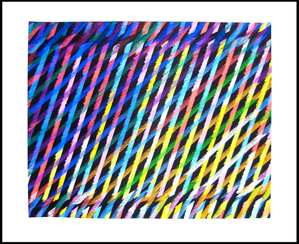 Serigrafia Dorazio - Composizione