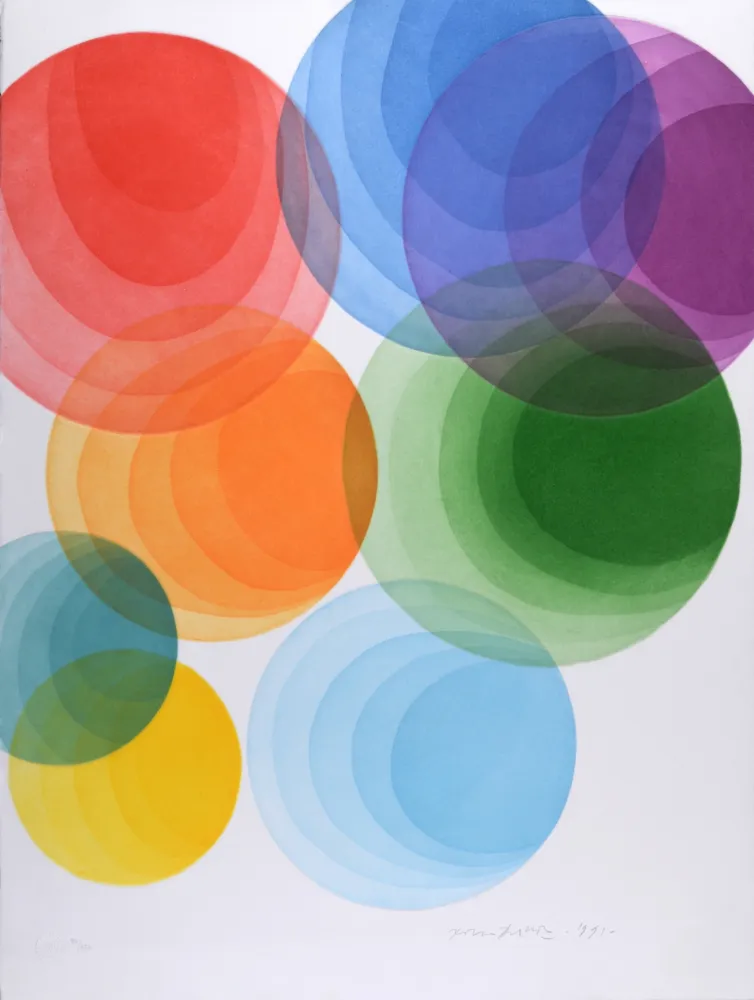 Água-Forte Dorazio - Europa Unita - Italia, 1991 - Hand-signed