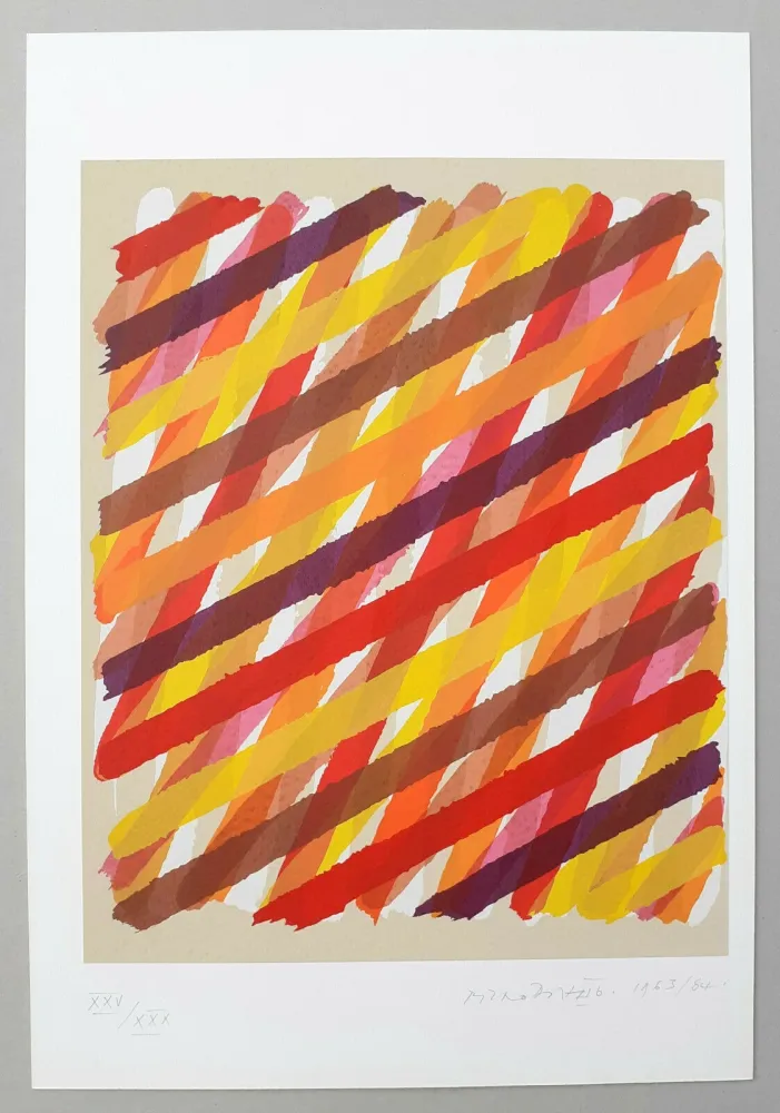 Serigrafia Dorazio - Ex tempore IV