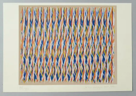 Serigrafia Dorazio - Jeu flamand n°1