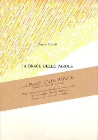 Serigrafia Dorazio - La brace delle parole