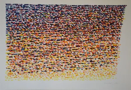 Litografia Dorazio - Untitled