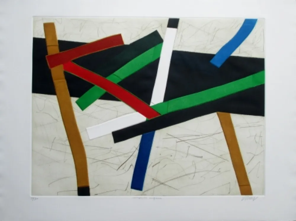 Água-Forte Dorny - Cartographie imaginaire