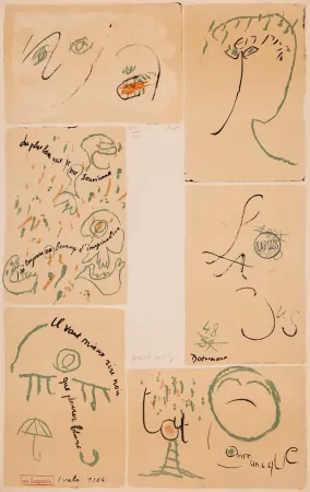 Água-Forte Dotremont - Litho-mots