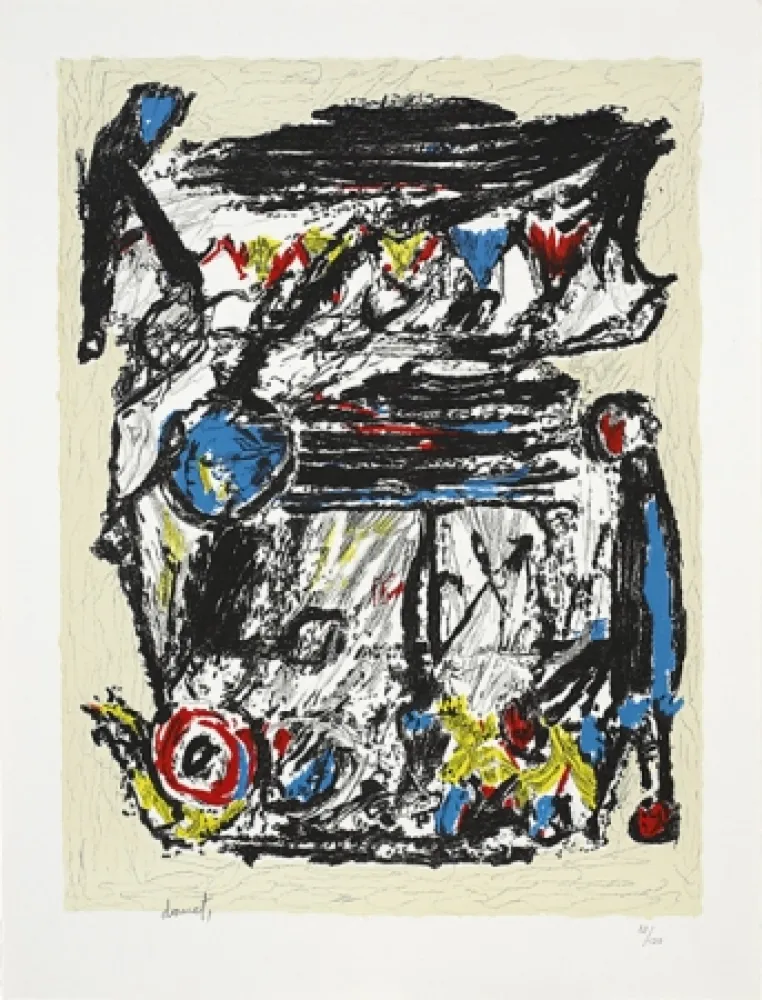 Litografia Doucet - Croisée familiale