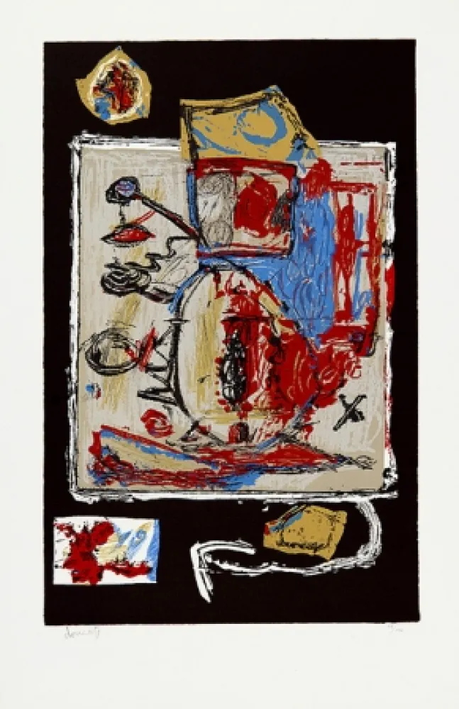 Litografia Doucet - Lumière noire