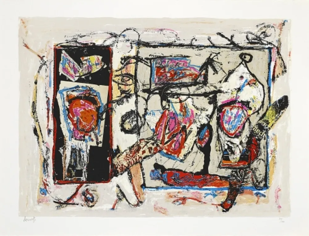 Litografia Doucet - Rivages-visages-paysages du Sepik