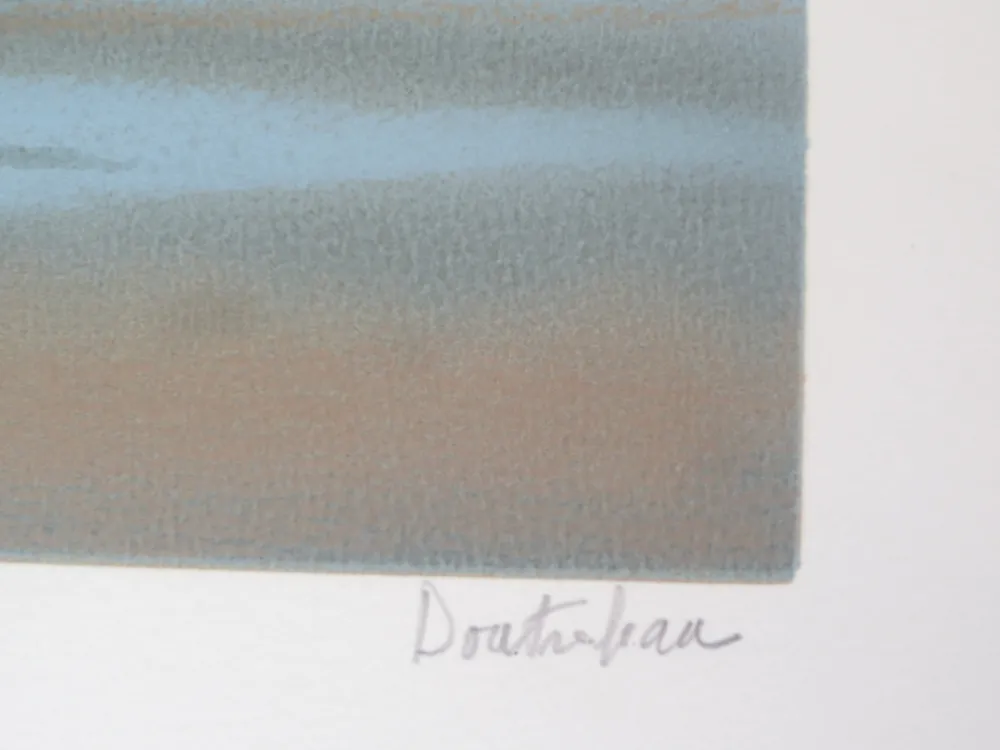 Litografia Doutreleau - La vague