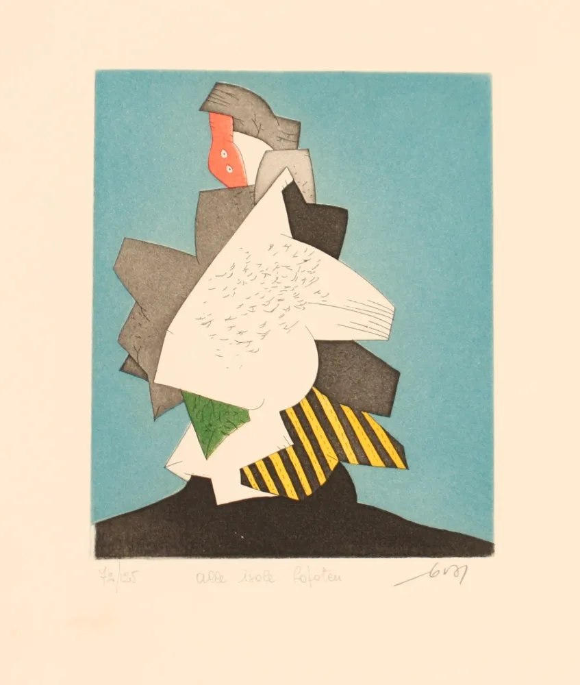 Água-Forte Dova  - ALLE ISOLE LOFOTEN