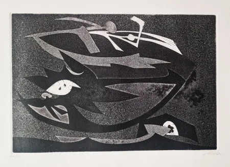 Água-Forte E Água-Tinta Dova  - Senza titolo