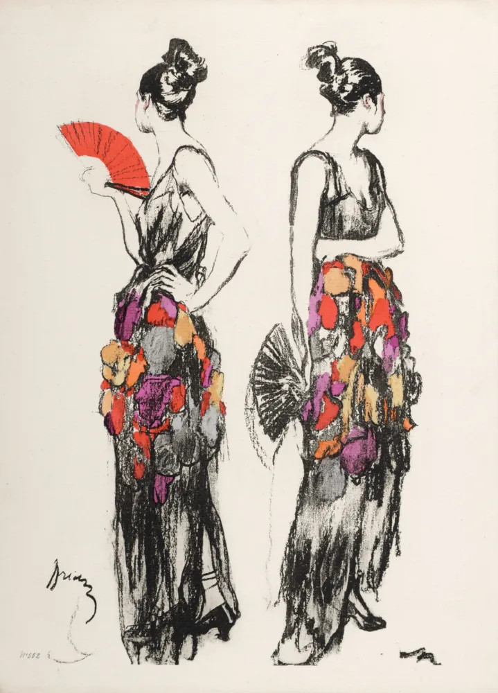 Estêncil Drian - Mode, C. 1920