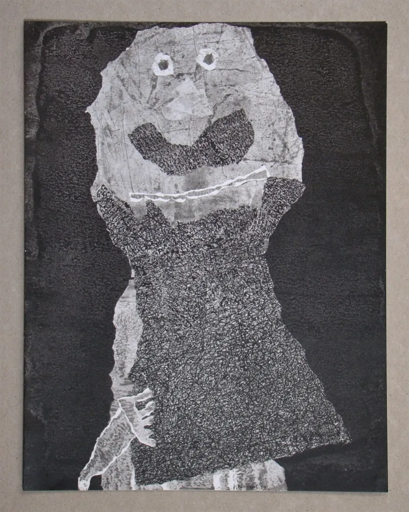 Estêncil Dubuffet - Barbe des perplexités