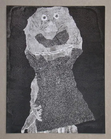 Estêncil Dubuffet - Barbe des perplexités