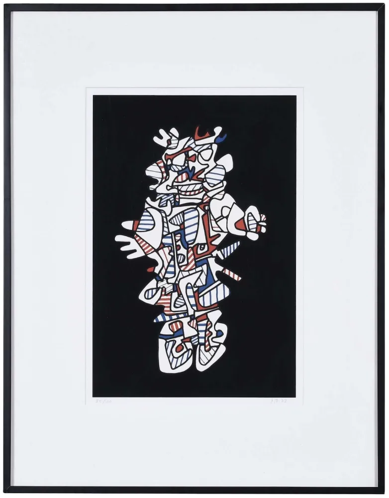 Serigrafia Dubuffet - Epiphanor