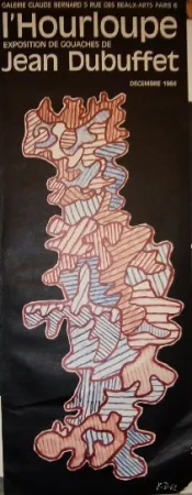 Cartaz Dubuffet - Hourloupe