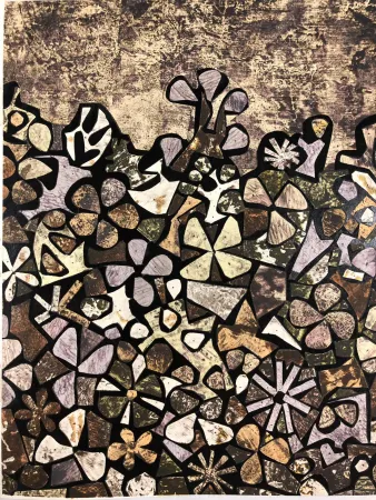 Estêncil Dubuffet - Jardin de quite-vite