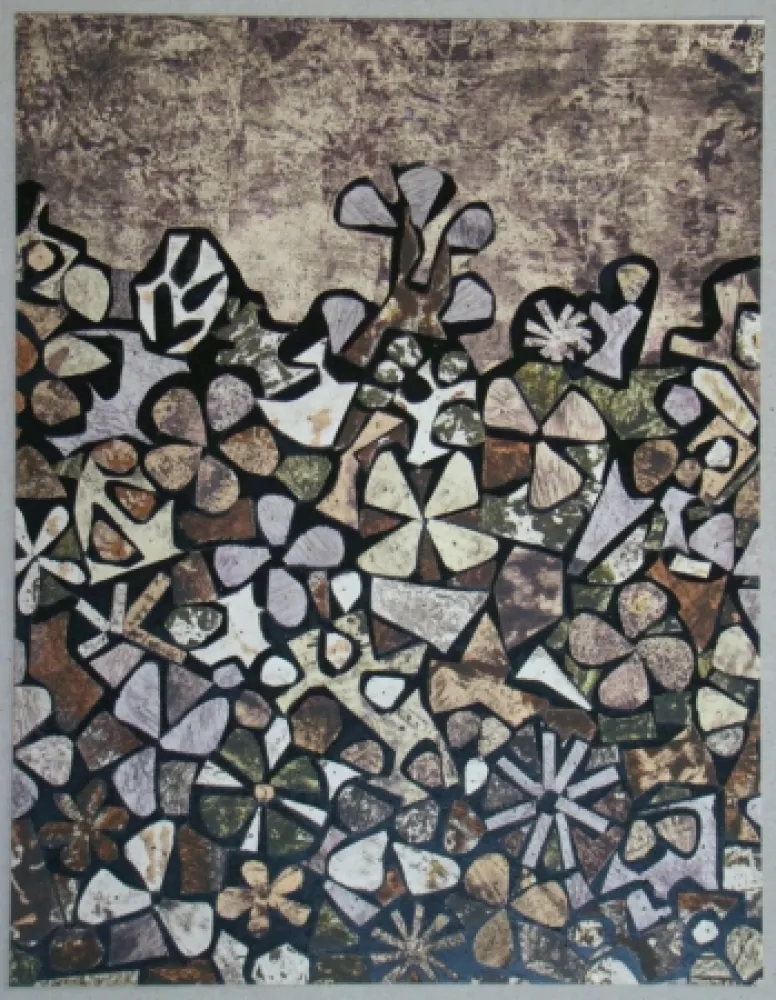 Estêncil Dubuffet - Jardin de quite-vite