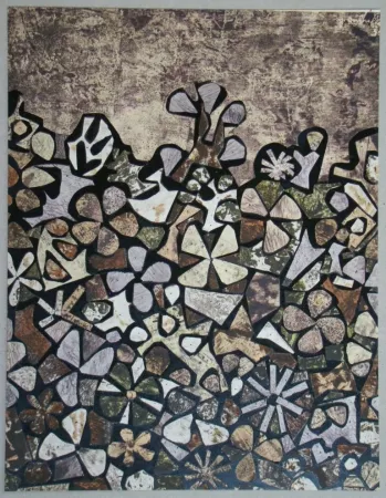 Estêncil Dubuffet - Jardin de quite-vite
