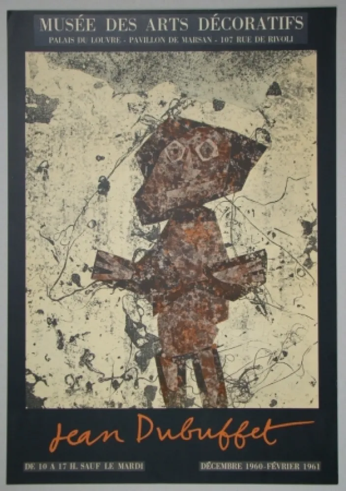 Litografia Dubuffet - Jean Dubuffet