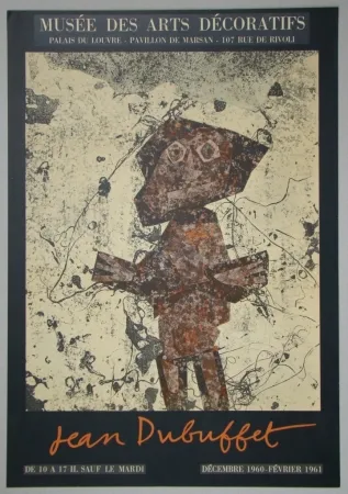 Litografia Dubuffet - Jean Dubuffet