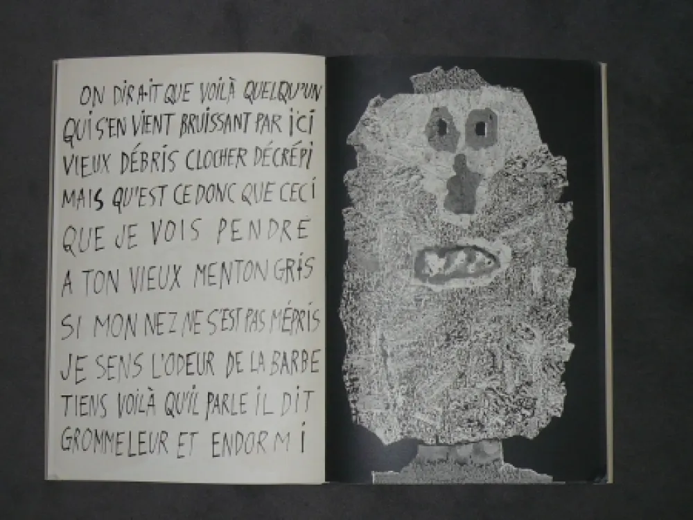Livro Ilustrado Dubuffet - La fleur de barbe