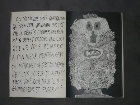 Livro Ilustrado Dubuffet - La fleur de barbe