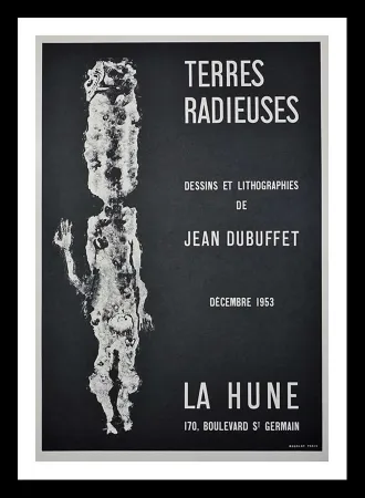 Cartaz Dubuffet - LA HUNE