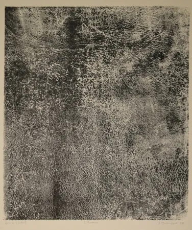 Litografia Dubuffet - L’humus - Le Preneur d’empreintes