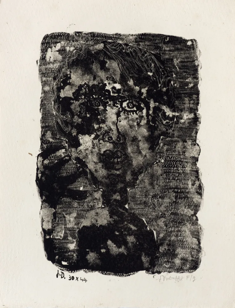 Litografia Dubuffet - Sophisticated lady