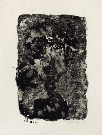 Litografia Dubuffet - Sophisticated lady