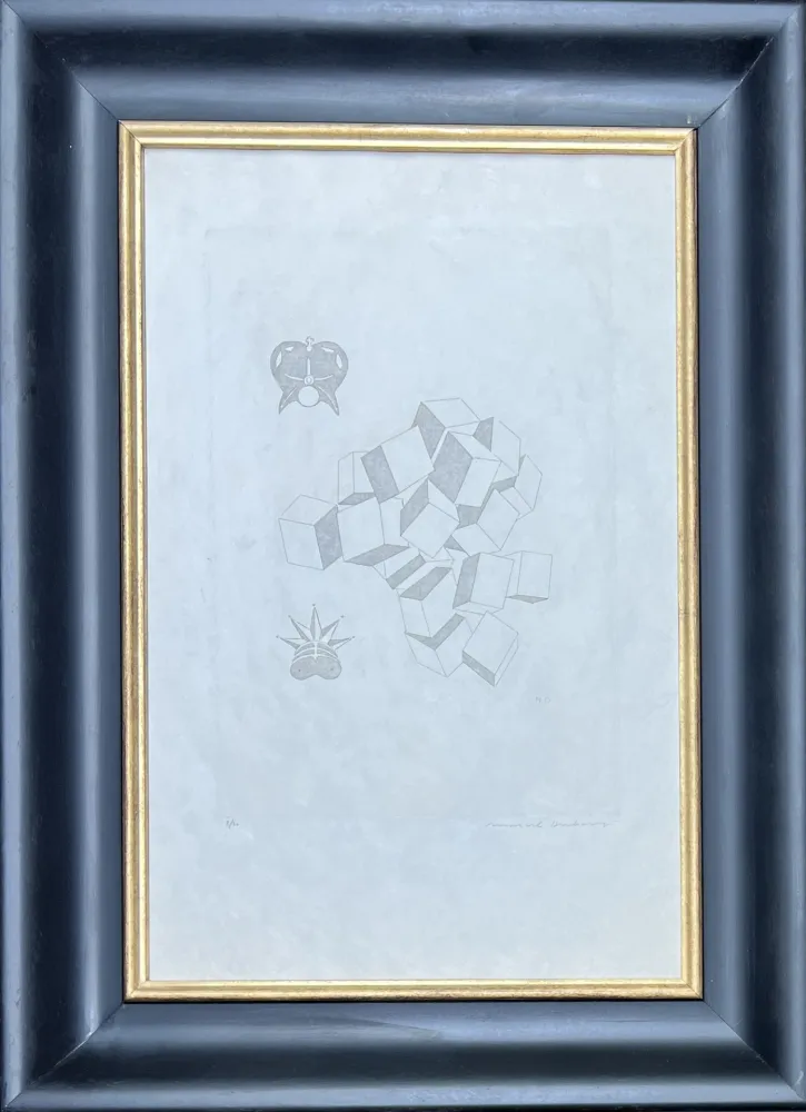 Gravura Duchamp - King and Queen