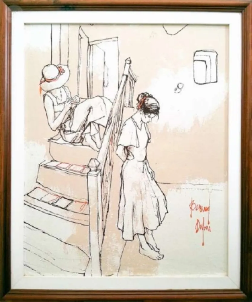 Sem Técnica Dufour  - Les filles sur les escaliers