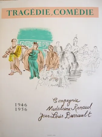 Cartaz Dufy - Affiche Tragédie Comédie 