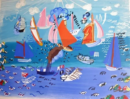 Litografia Dufy - AU port