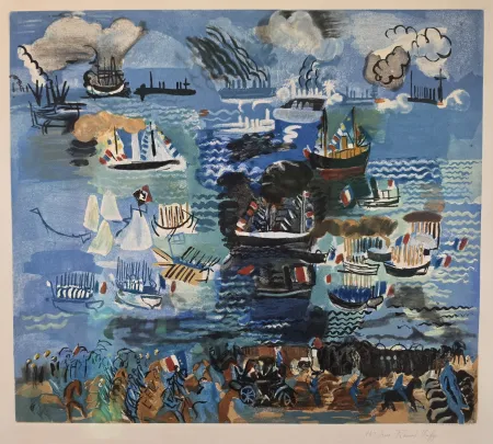 Água-Tinta Dufy - Fête Nautique