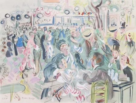 Estêncil Dufy - Le Moulin de la Galette