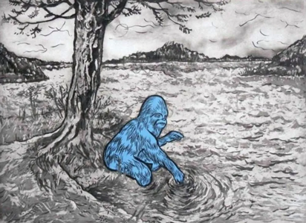 Água-Forte E Água-Tinta Düne - Spjutmo