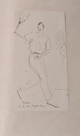 Gravura Dunoyer De Segonzac - Le Sport. Eaux fortes, dessins et croquis par André Dunoyer de Segonzac.