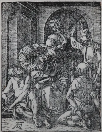 Xilogravura Durer - The Mocking of Christ (The Small Passion), 1612