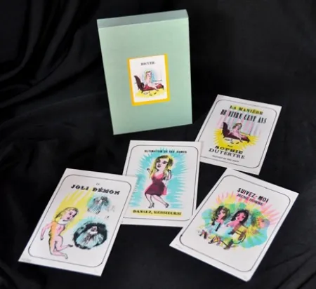 Litografia Dutertre - La manière de vivre 100 ans