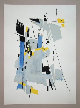 Litografia Eble - Gegenstandlose Komposition