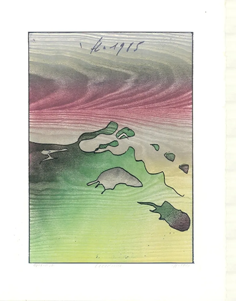 Xilogravura Eggenschwiler - Cocodrillo