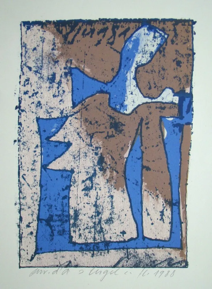 Xilogravura Eggenschwiler - Engel