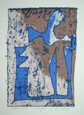 Xilogravura Eggenschwiler - Engel