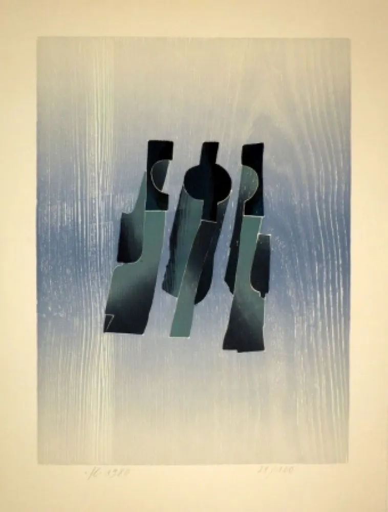 Xilogravura Eggenschwiler - Lettern