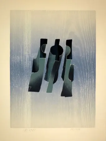 Xilogravura Eggenschwiler - Lettern