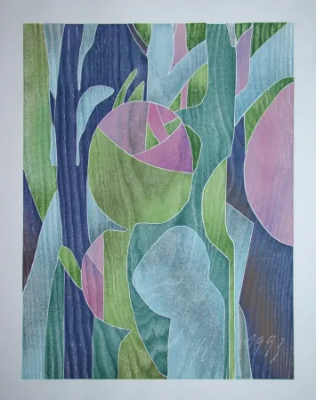 Xilogravura Eggenschwiler - Morgentau