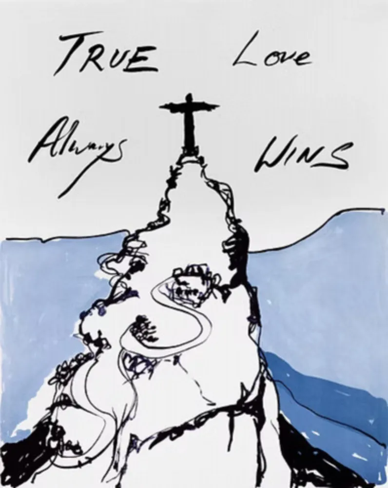 Litografia Emin - True Love Always Wins