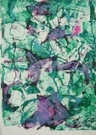 Litografia En Jong - Monde imaginaire III